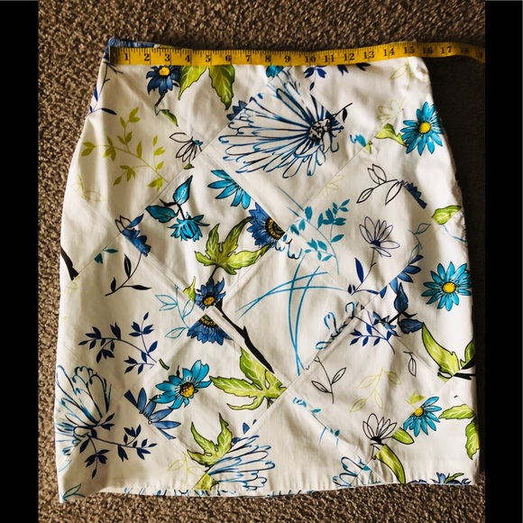 Elements G Chic Skirt Sz 10🌿Patchwork Summer floral casual party - Picture 5 of 9